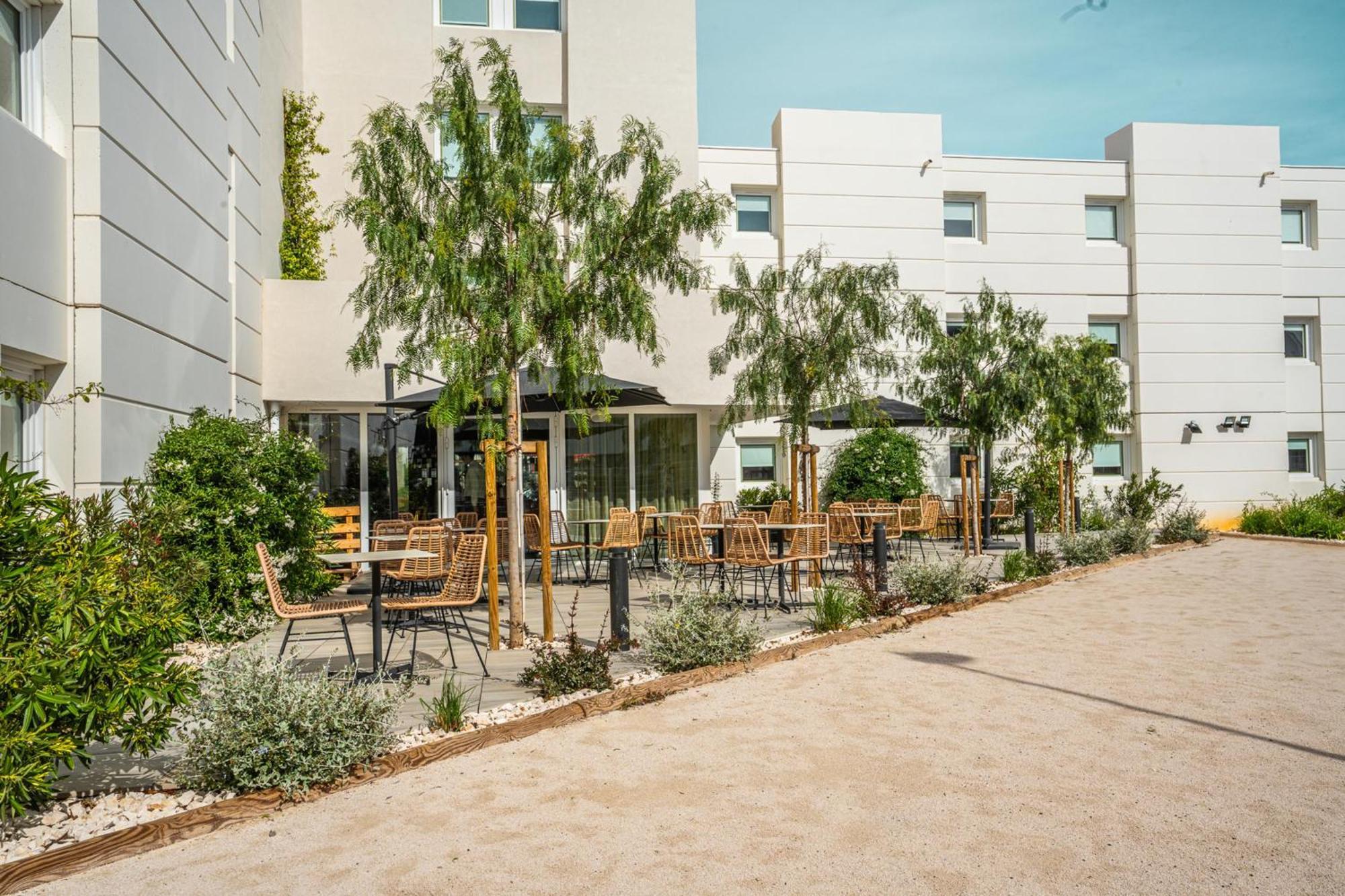 Greet Hotel Montpellier Aeroport Parc Des Expos Mauguio Eksteriør bilde